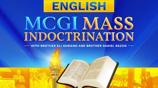 MCGI Mass Indoctrination  English Translation  Day 4  Thursday October 10 2024 at 7 AM EDT [upl. by Busby]