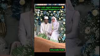 Momen pemuda ini beruntung berjodoh dengan wanita pujaan hatinyawedding menikah shortvideo fyp [upl. by Justina]