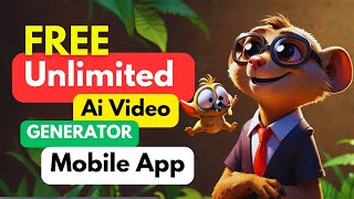 How to Create Unlimited AI Videos Text to Video Using Secret Mobile Apps [upl. by Callery]