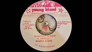 N Briscoe amp Stamma Ranks – Runstreet A Night Young Blood 1990 [upl. by Asillim]