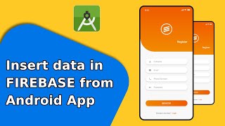 Insert Data in Firebase Realtime Database  Android Firebase  3  2023 [upl. by Nera475]