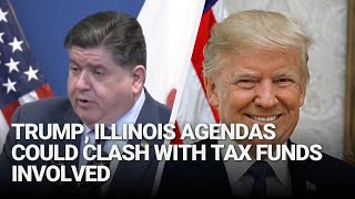 Trump Illinois agendas could clash with tax funds involved [upl. by Tristam]