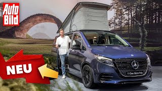 Mercedes VKlasse Facelift 2023  Das sind die Updates des Vans  Vorstellung mit Michael Gebhardt [upl. by Elokcin716]