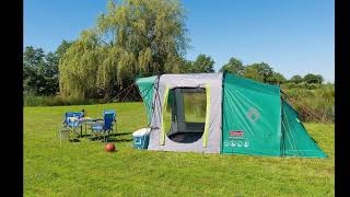 Coleman Tente Oak Canyon 4 grande tente de camping avec 2 chambres toile de tente [upl. by Anavahs665]