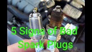 5 Signs of Bad Spark Plugs [upl. by Erny]