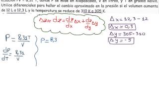 Aproximación mediante Diferenciales en funciones de dos variables [upl. by Stacy457]