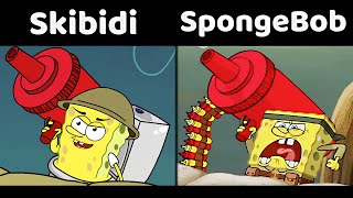 Spongebob VS Skibidi Toilet War in Bikini Bottom [upl. by Archaimbaud]