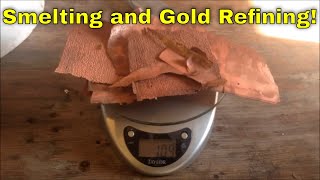 Smelting and Gold Refining PART 2 Electroplating Copper to Recover Gold and Silver [upl. by Uttasta]