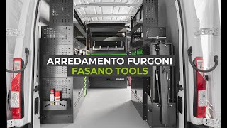 ALLESTIMENTO FURGONI Fasano Tools [upl. by Stockwell]