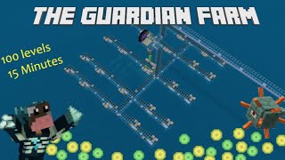 Building Minecrafts Ultimate Guardian Farm [upl. by Stronski]