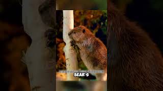 Unluckiest Beaver Ever Building a Lodge and Facing a Bear shorts viralvideo [upl. by Canty]