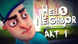 NIE POWINIENEM BYŁ TEGO ZOBACZYĆ  Hello Neighbor 1 [upl. by Hwang]