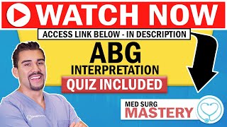 ABG  Arterial blood gas interpretation made simple in 8 minutes RN LPN LVN for NCLEX [upl. by Dalt106]