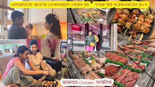 নেদারল্যান্ডে মাংসের দোকানগুলো কেমন হয়পাওয়া যায় হরেক রকমের মাংসবিকেলে বালানাম চিকেন সাসলিক [upl. by Durwyn]