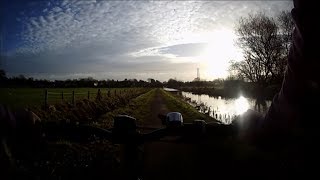 Grand Western Canal Lowdwells Lock  Sampford Peverell January 2019 [upl. by Ycinuq]