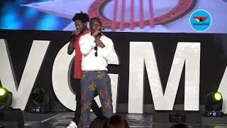 Dada Hafco performs energetically together with Fameye at VGMA 2020 Nominees Announcement Party [upl. by Funk]