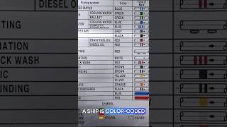 Do You KnowThe Importance of Color Coding of PipingSystems Onboard Ships colorcoding pipingsystem [upl. by Teodora108]