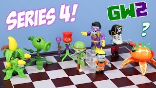 Plants vs Zombies Knex Mystery Packs Series 4 Opening Codes [upl. by Dinnage288]