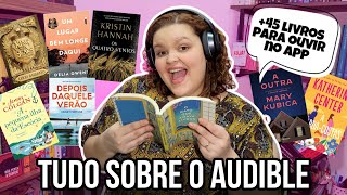 TUDO SOBRE O AUDIBLE  45 audiolivros disponíveis na plataforma da Amazon  Pets e Livros [upl. by Mariel313]