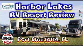 ⛺ Harbor Lakes Encore Campground Review  Port Charlotte FL [upl. by Dinse]