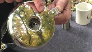 COLETTI Bozeman Unboxing Video  How to use a camping coffee percolator [upl. by Kemble]