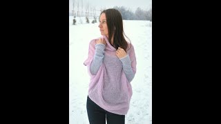 Свитер из Мохера Спицами  2019  Mohair Knitting Sweater [upl. by Hollyanne127]