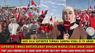 🔴SHOLAWAT FANS TIMNAS VIRAL Media Arab Sampai Katakan Hal Ini Lihat Aksi Suporter Timnas [upl. by Baggett125]