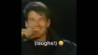 Morten Harket’s Been Losing Lyrics ☺️ BEST IMPROV 🤣 mortenharket aha shorts [upl. by Aruam763]