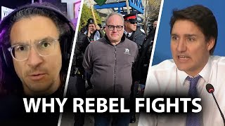 Does Rebel News get journalists arrested just to crowdfund [upl. by Yattirb]