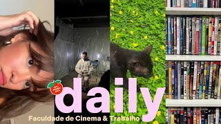 Daily  faculdade de cinema amp outros 🌟 [upl. by Lleddaw]