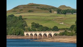 Ladybower Reservoir Derwent amp Howden Dam photos when low [upl. by Tarabar]