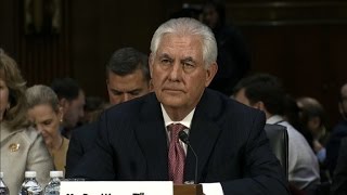 Tillerson I havent talked to Trump about Russia [upl. by Drice469]