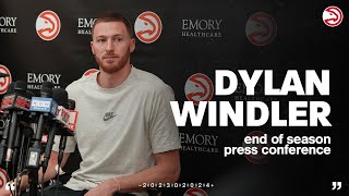 Dylan Windler 2024 EndofSeason Press Conference [upl. by Anaeli45]