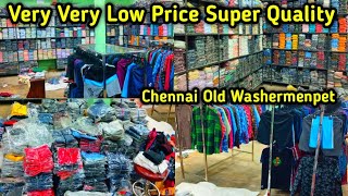 Rs35 முதல் Very Very Low Price Shirts T Shirts Pant Track Pants Mens Shorts Old Washermenpet [upl. by Schoening677]