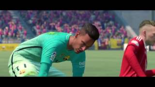 FIFA 17 Neymar JR Goals amp Skills 1718 [upl. by Atikihc]