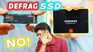 Dont Defrag SSD Heres Why SSD Vs HDD Structure [upl. by Neryt]