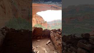 Ancient cliff dwelling ruins in Sedona [upl. by Iarahs998]