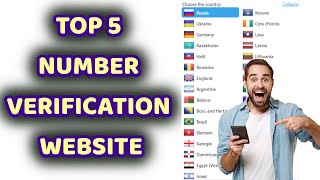 Top 5 Number Verification Website 2021  Get Number For SMS Verification amp OTP verification [upl. by Idalina]