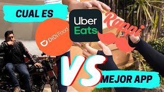 quot¿CUÁL ES LA MEJOR APP para REPARTIR COMIDA en CDMX 🍔📲 ¡Comparativa Finalquot [upl. by Nev476]