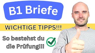 B1 Briefe  So bestehst du die Prüfung 💪 [upl. by Nogras164]