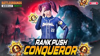 CONQUEROR RANK PUSH  TANDAV IS LIVE  BGMI LIVE bgmi pubg live TANDAVISLIVE [upl. by Chance121]