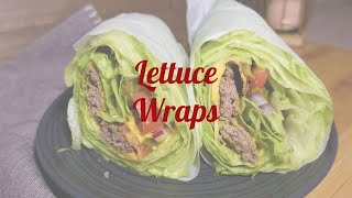 KETO LETTUCE WRAP TUTORIAL [upl. by Aihsekin474]