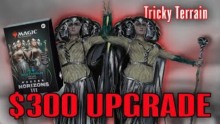 Tricky Terrain Upgrade  Improving the Precon Commander Deck with 300 [upl. by Haet]