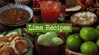 Lime Recipes Ideas Lime ice cream limeade coconut pancake amp more [upl. by Adnawt]