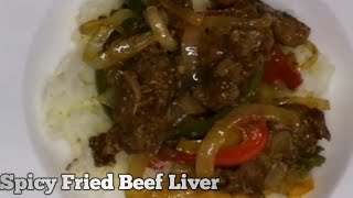 Spicy Fried Beef Liver  Bantingfriendly [upl. by Annohsal]