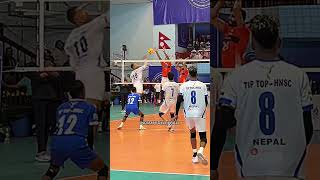 Interesting Rally 😱😱😱😱😱😱😱 reels shorts video volleyball [upl. by Tailor]