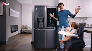 LG InstaView Fridge  Zach King Magic [upl. by Astrid]