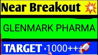 GLENMARK PHARMA SHARE LATEST NEWSGLENMARK PHARMA SHARE TARGETGLENMARK PHAEMA SHARE ANALYSIS [upl. by Eoz288]