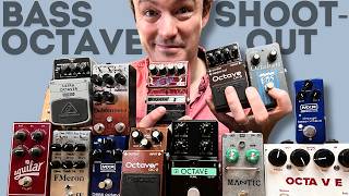 Bass Octave pedal Shootout  Whats Your Favorite Octaver [upl. by Aihsenor893]