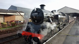 standard class tank engine 80105 up close [upl. by Cohe134]